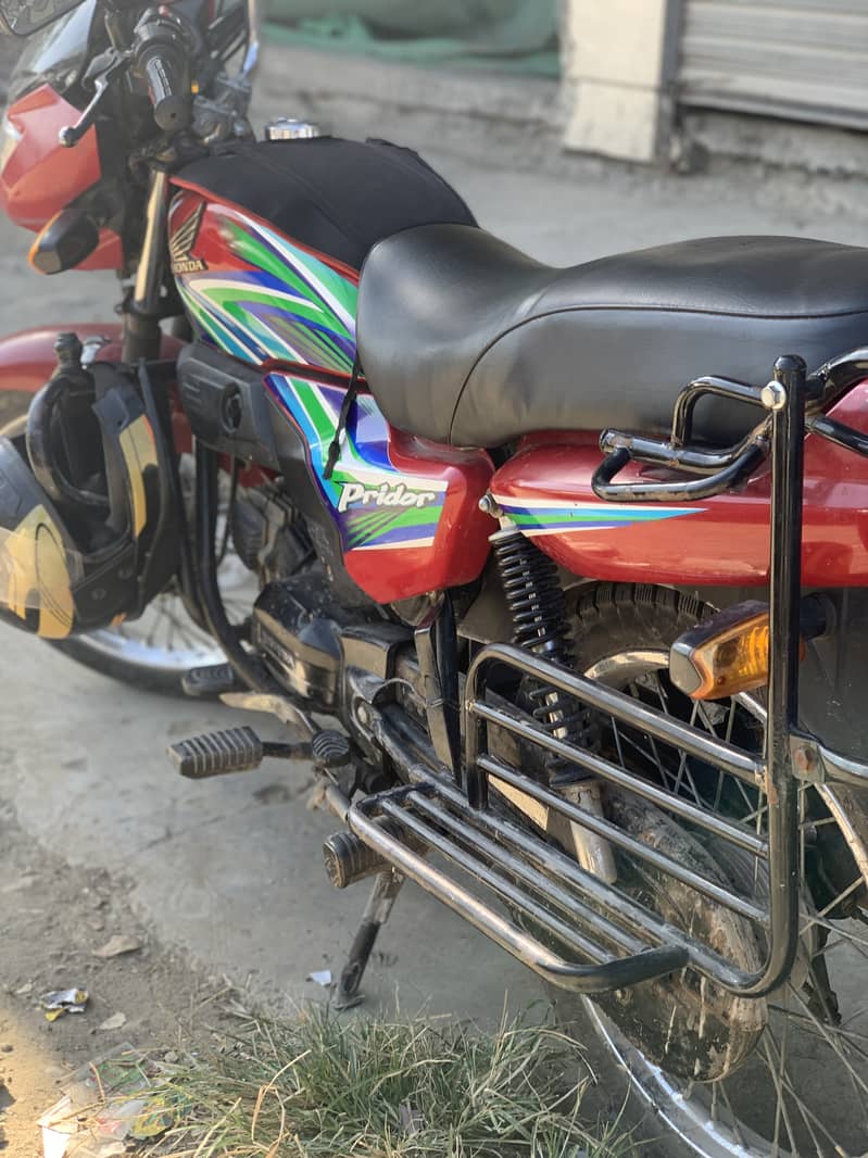 Honda pridor rawalpindi number 1st owner lush bike neat'cl03359845973 7