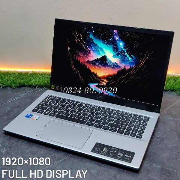 Acer Aspire 3 N22C6 i5 12 gen 8 GB 512 GB SSD M2 15.6" 1920 × 1080 2