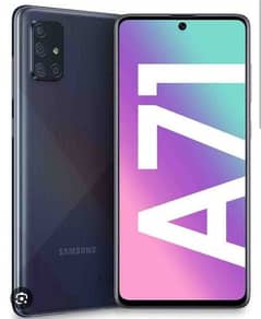 Samsung A71 with box 0