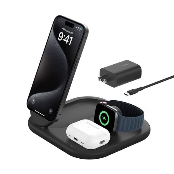 Belkin Boost Pro 3-in-1 Wireless Charger With MagSafe 15W. 14