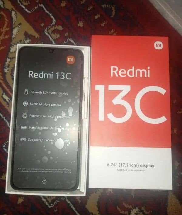 Redmi 13c for sale brand new condition 0