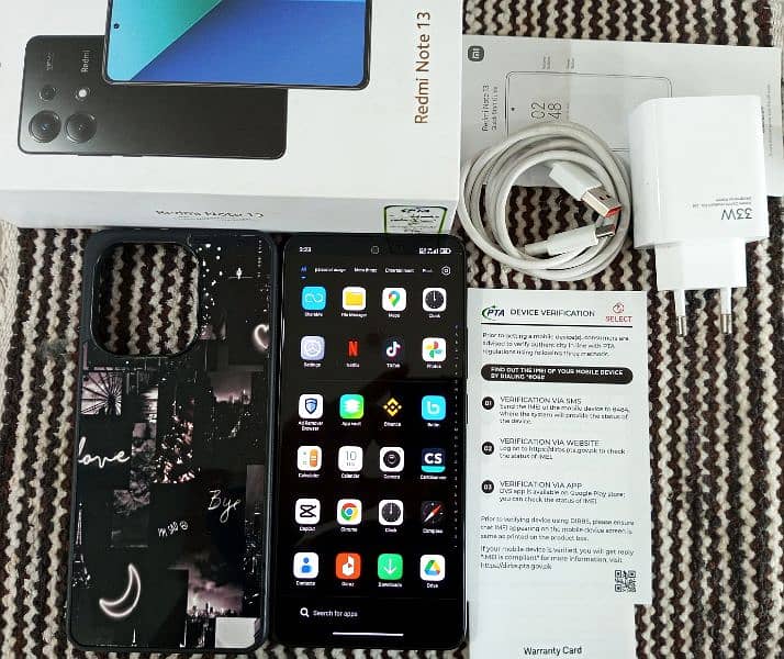 Redmi Note 13 Midnight black (8+256) 1