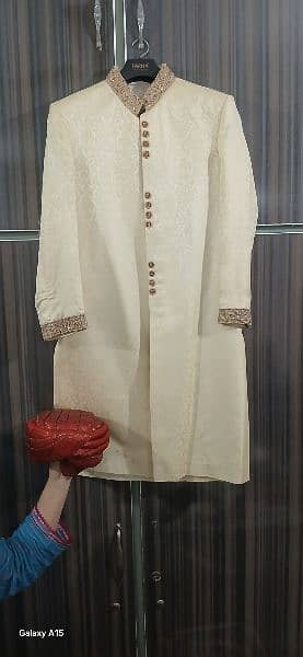 one piece of sherwani with qula for sale 1