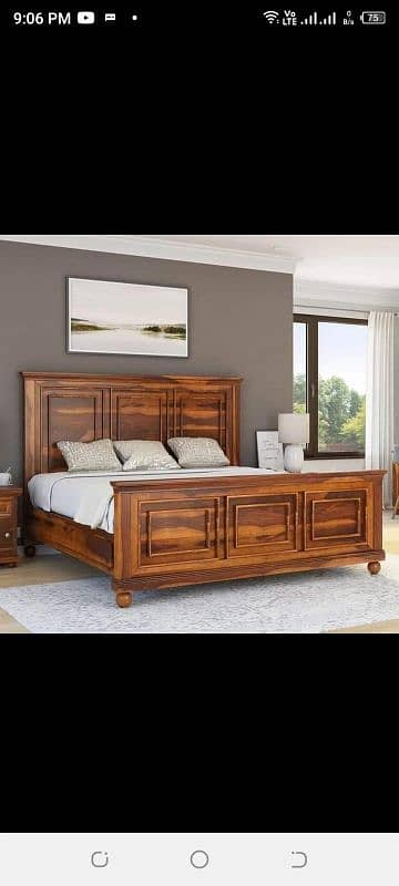 Bed set/chInioti bed set/Side Table/Wooden Bed/Furniture 4