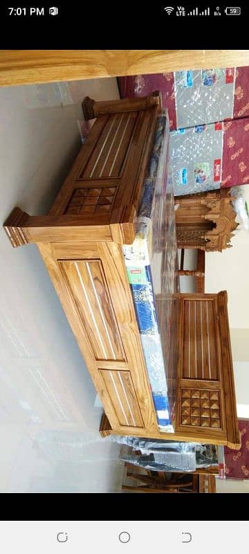 Bed set/chInioti bed set/Side Table/Wooden Bed/Furniture 5