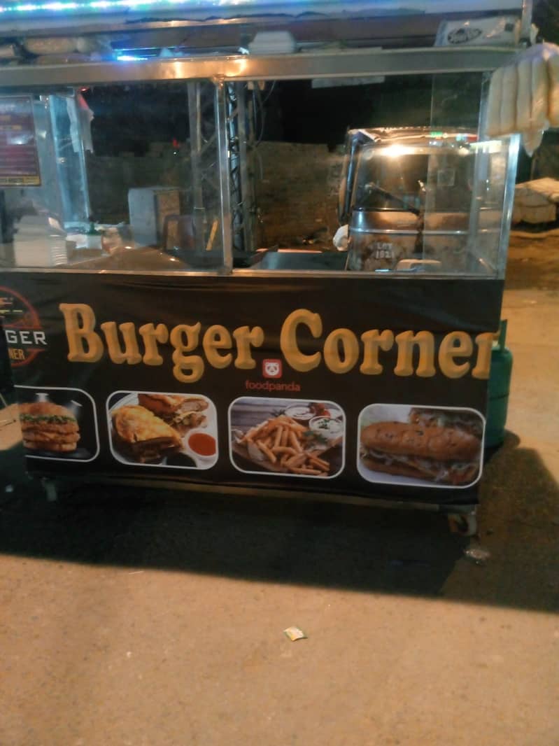 SHAWARMA, ANDA SHAMI  AND ZINGER  BURGER COUNTER 1