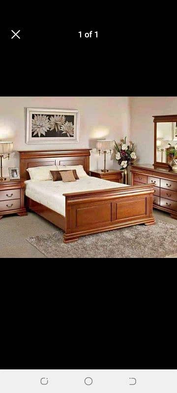 Bed set/chInioti bed set/Side Table/Wooden Bed/Furniture 9