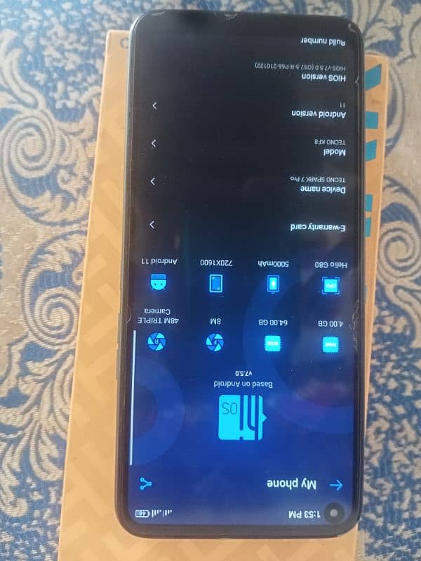 Tecno spark 7 pro excellent mobile 5