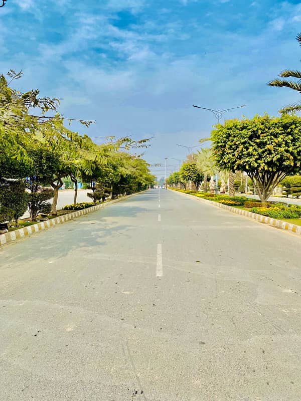 7 Marla Corner+Facing Park Plot Available for Sale in  Dream Gardens  Lahore. 19