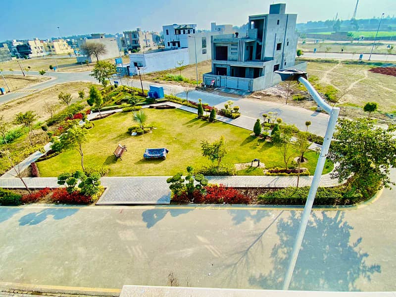 7 Marla Corner+Facing Park Plot Available for Sale in  Dream Gardens  Lahore. 24