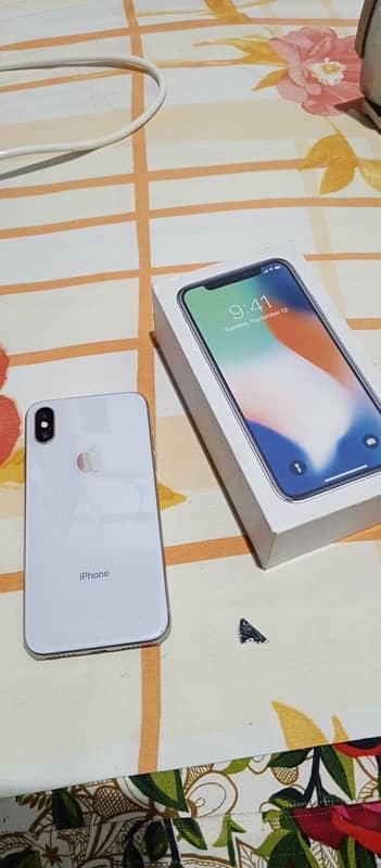 IPhone X PTA prove Full box with charger 3