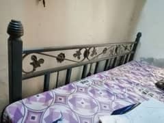 Iron Bed with foam urgent sale