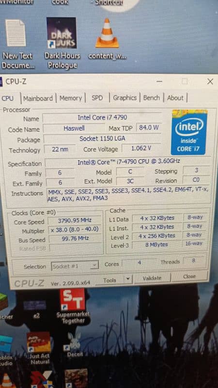 I7 4790 with cooler master air cooler 4