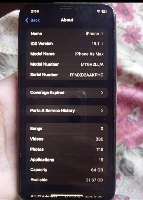 xs max 64 gb 4