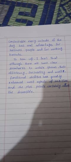 Hand writing assignment workpro