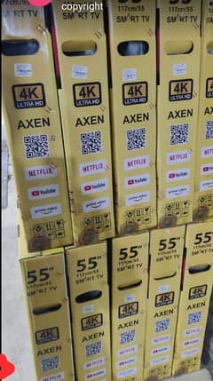 Quality 55,,Samsung Smart 4k UHD LED TV 3 years warranty 03227191508