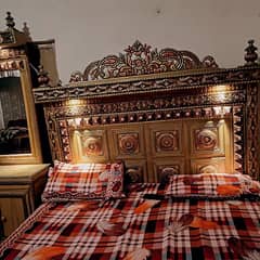 King  size Bed +  Dressing + Side table