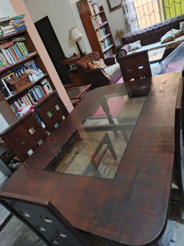 dining table with six chairs 4