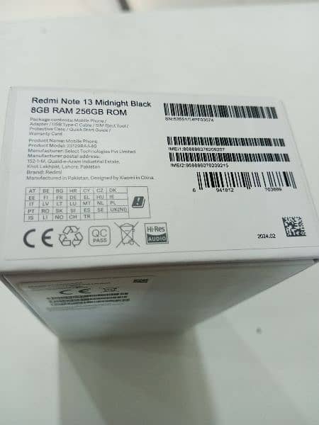 Redmi Note 13 Midnight black (8+256) 2