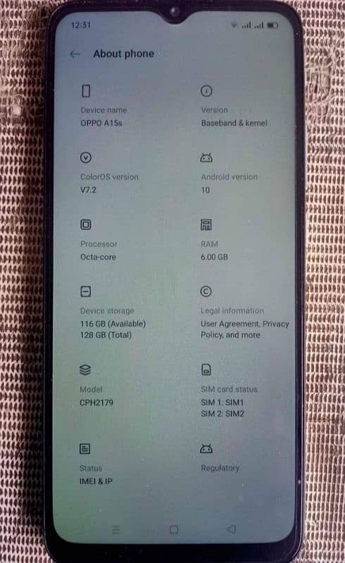 oppo A15S 2