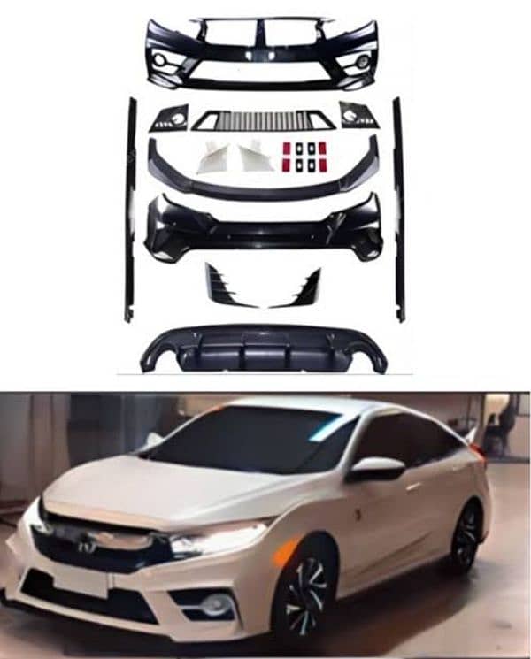 civic type R or fc 450 bumpers 1