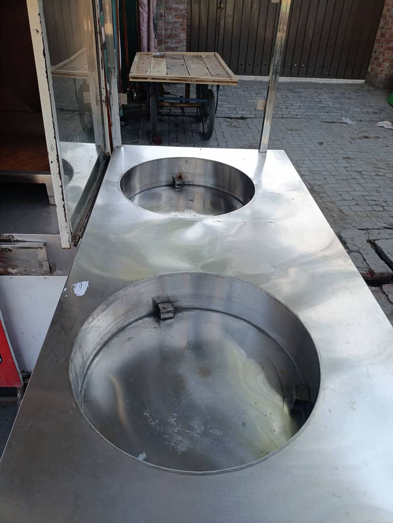 Stainless Steel Counter Urgent For Sale Call only 03114270697 2