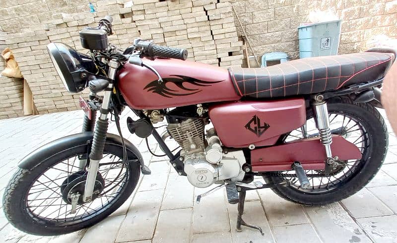 Crown Lifan 125cc Cafe Racer 0