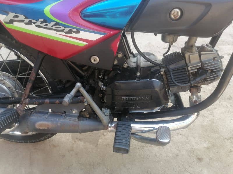 Honda pridor 100 cc urgent sale Condition 8/10 8