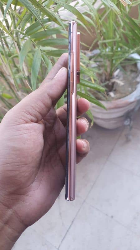 Note 20ultra brown 12 256 clear display good condition non pta 4