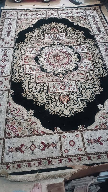 Best condition irani black carpet 0