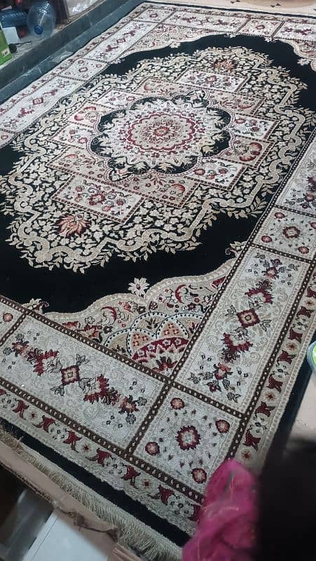 Best condition irani black carpet 3