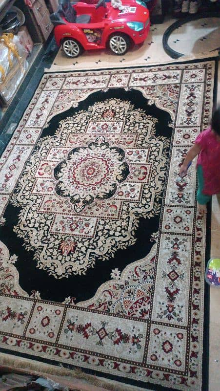 Best condition irani black carpet 4