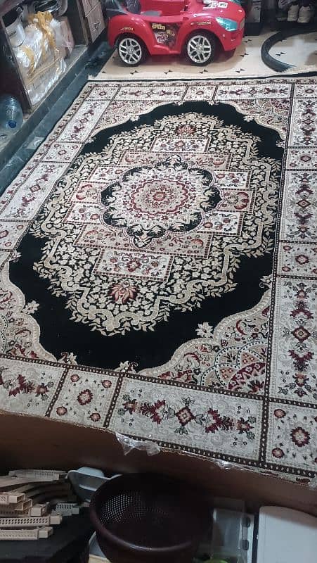 Best condition irani black carpet 5