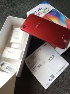 original vivo y83 with complete box and charger 0