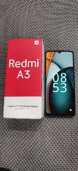 Redmi A3 4/128 wit warranty 1