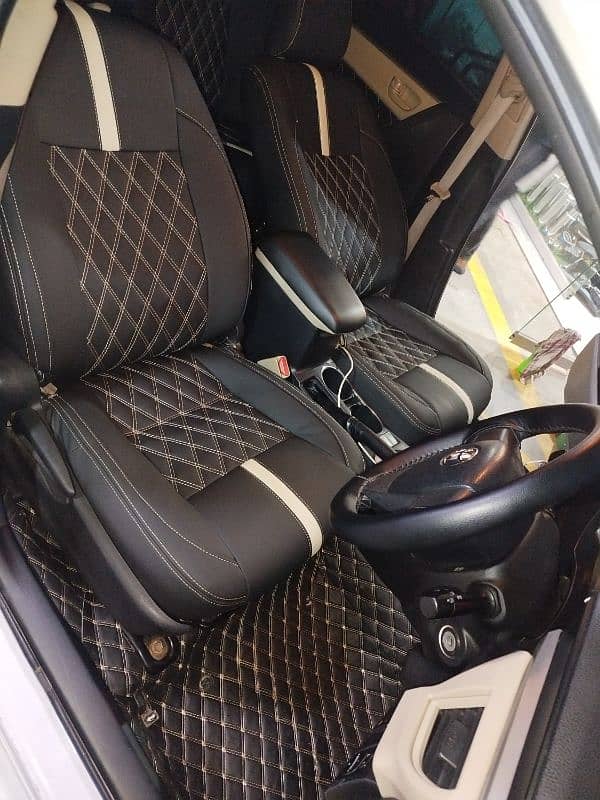 Car poshish,  Floor matting, steering cover, Top cover 4