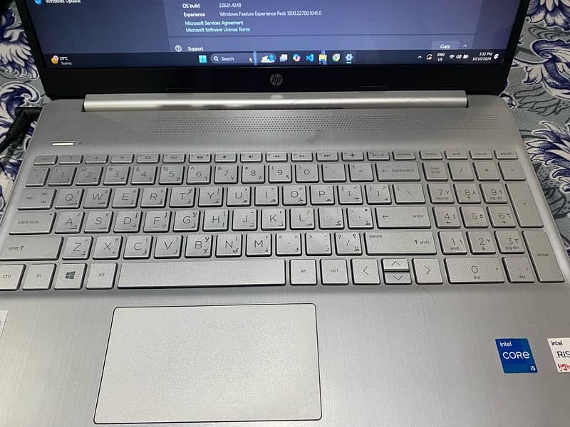 HP i5 11th generation 8gb ram 512gb ssd 1