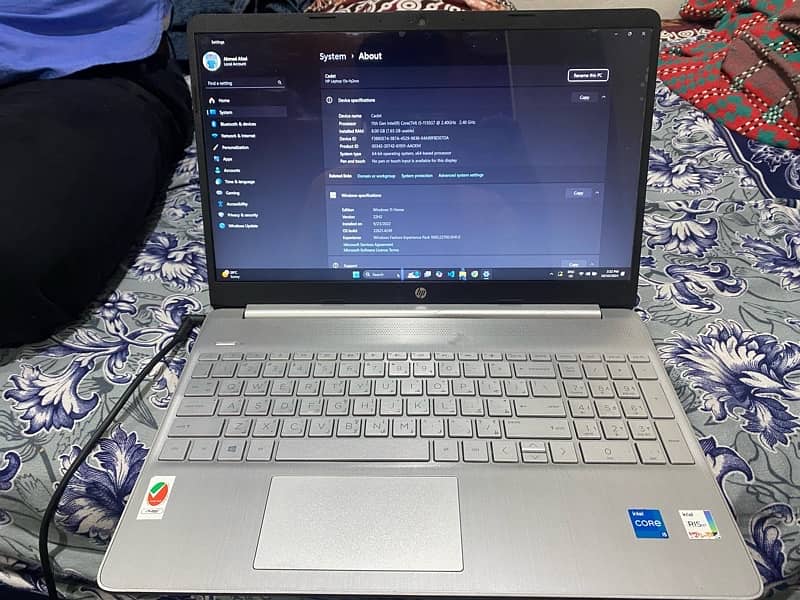 HP i5 11th generation 8gb ram 512gb ssd 2