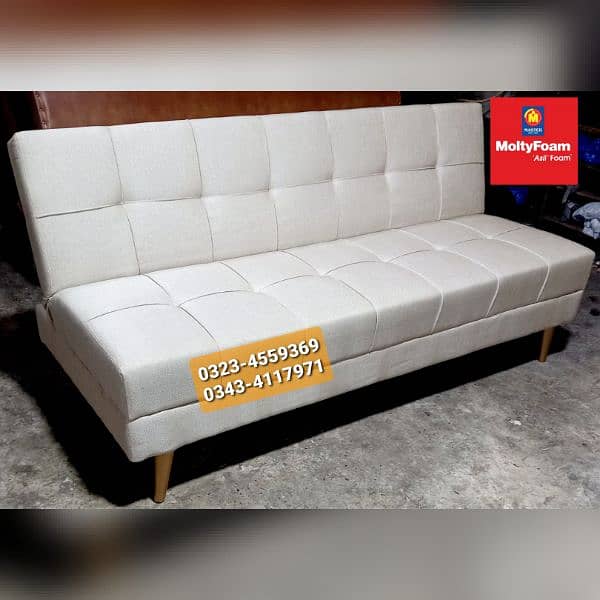 Molty double bed sofa cum bed/dining table/stool/Lshape sofa/chair 10