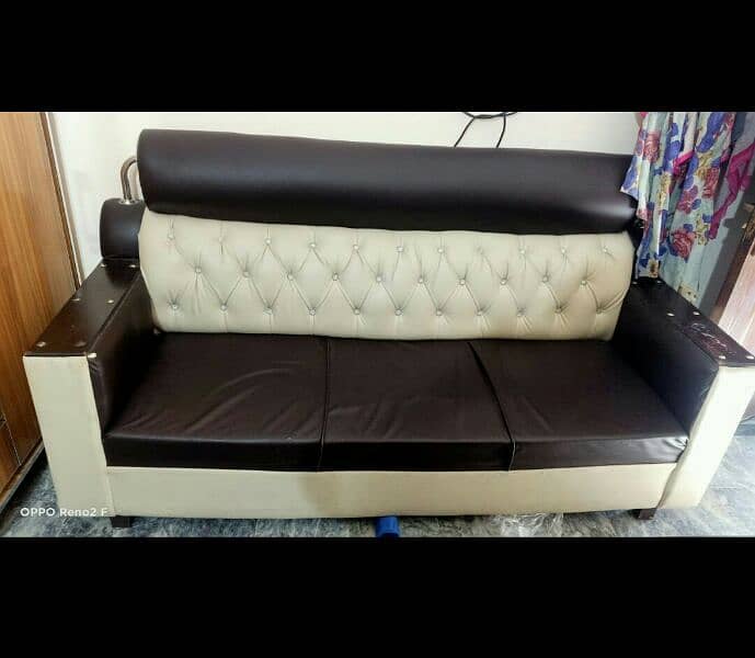 Sofa set 3+1+1 lush condition 1