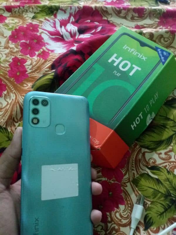 infinix hot 10 play 4/64 for sale 2