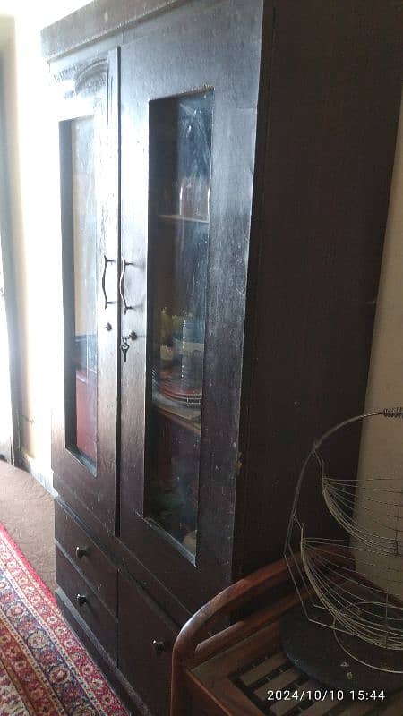 Cabinet | Colour Brown | Condition 10/6 | Polish required 1