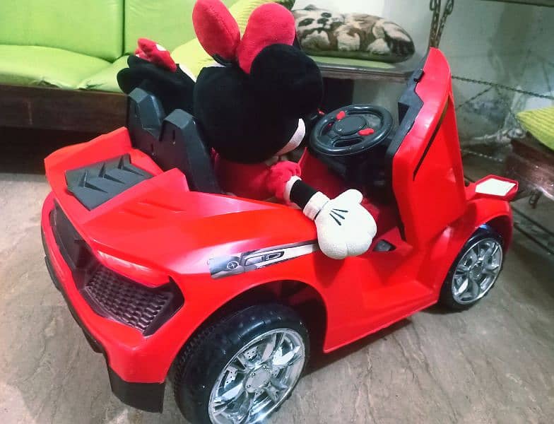 Kids baby car electric battery operated with remotecontrol 1 month use 4