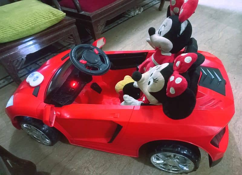 Kids baby car electric battery operated with remotecontrol 1 month use 8