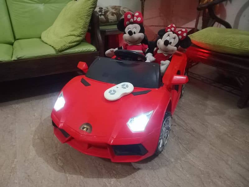 Kids baby car electric battery operated with remotecontrol 1 month use 13