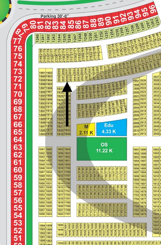 5-Marla Residential Plot hot location in cc block lda city 0