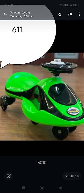 kids car and bicycle toys in different price 15