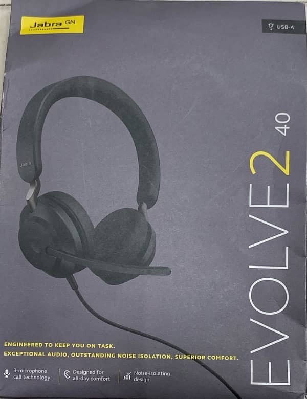 JABRA HEADSETS EVOLVE 20/30/40/65/75/85 7