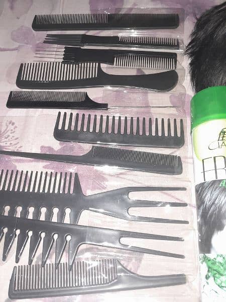 aik hair wegh with spary and brush set 5