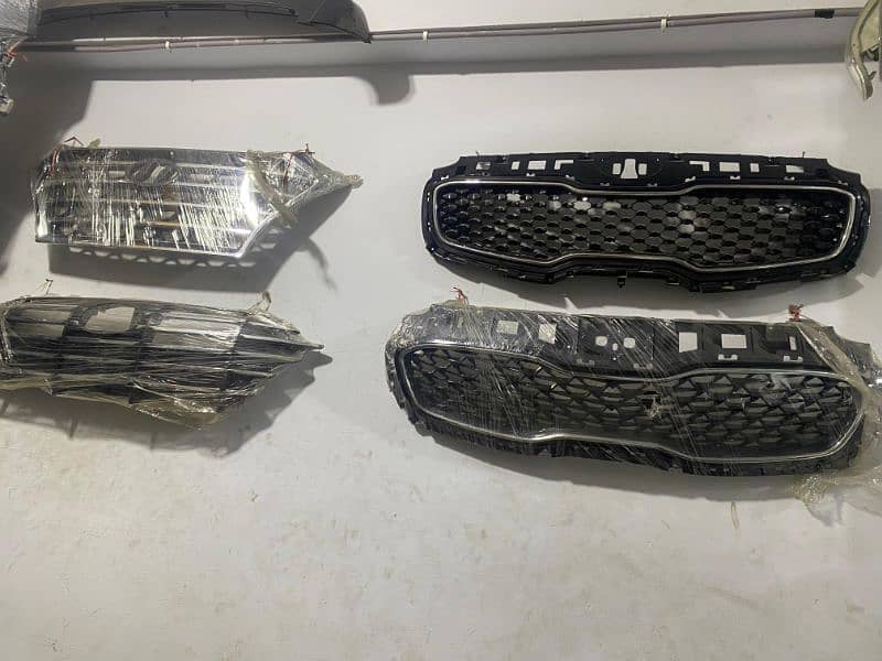 KIA,Carnival,Stonic,Sportage,Hyunda,Tucson,Sonata,Bumpers,Lights,grill 4